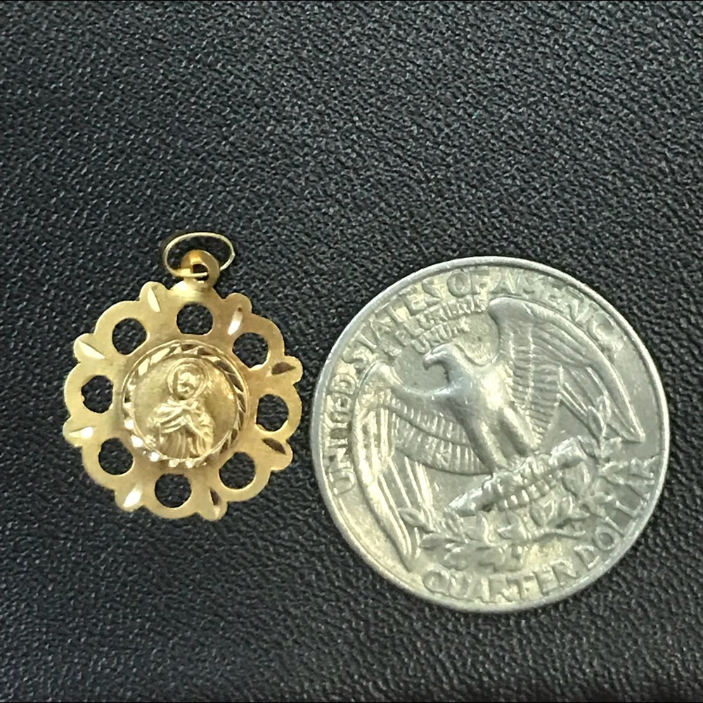 Solid 14K Gold pendant